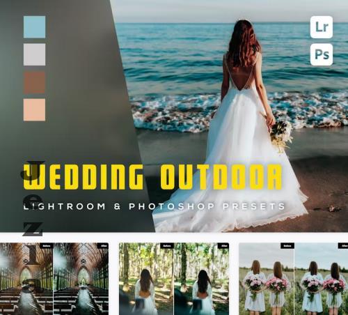 6 Wedding Outdoor Lightroom and Photoshop Presets - GKFMCZ4