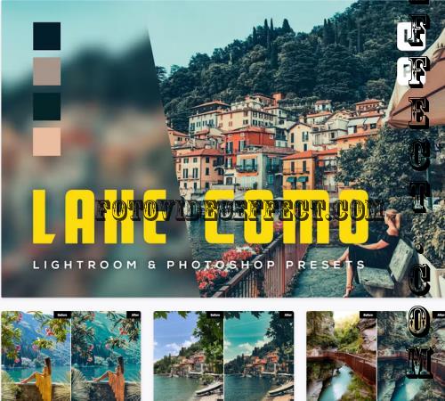 6 Lake como Lightroom and Photoshop Presets - 5KW2ZD4