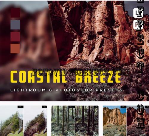 6 Coastal Breeze Lightroom and Photoshop presets - F2JZ2DS