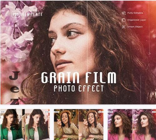 Grain Film Photo Effect - U738H3K