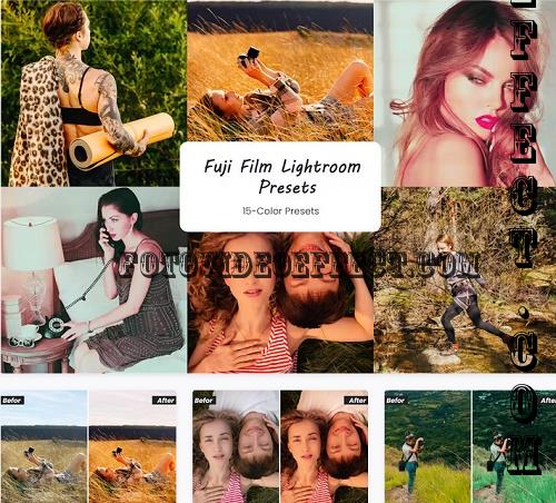 Fuji Film Lightroom Presets - B5FSTE9