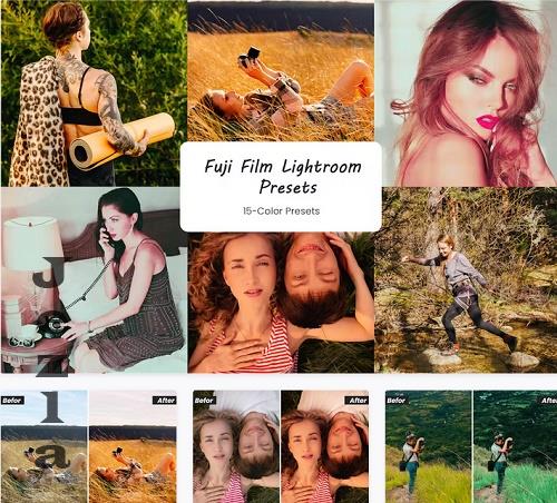 Fuji Film Lightroom Presets - B5FSTE9