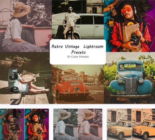 Retro Vintage Lightroom Presets - CQ2WELX