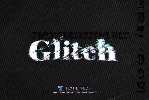 Glitch Editable Text Effect - KNEHM9V