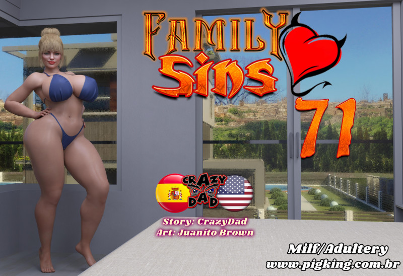 Crazydad3d - Family Sins 71 3D Porn Comic