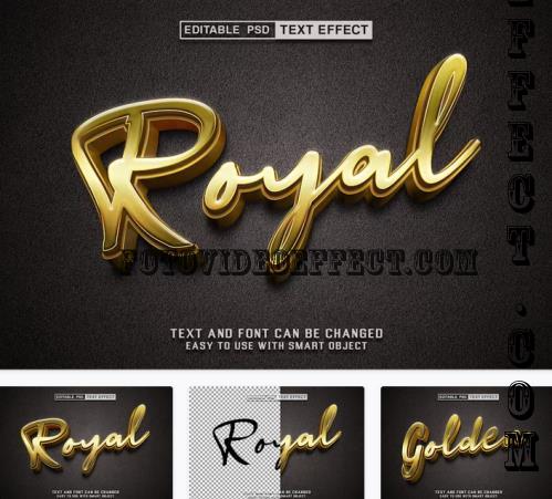 Royal Editable Text Effect - PXPCZNU