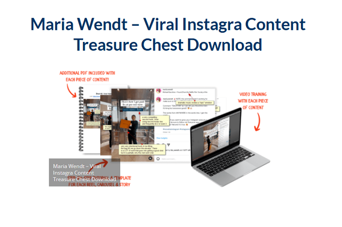 Maria Wendt – Viral Instagra Content Treasure Chest Download 2024