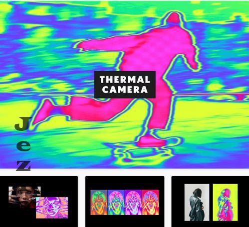 Thermal Camera Photo Effect - 201297402