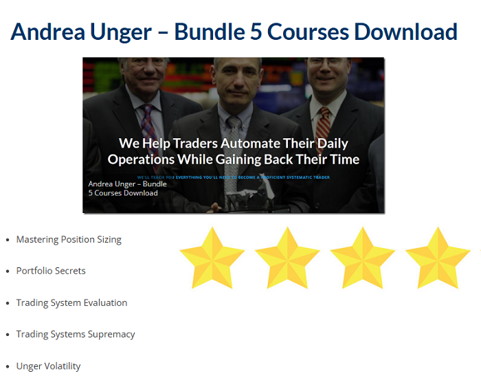 Andrea Unger – Bundle 5 Courses Download 2024
