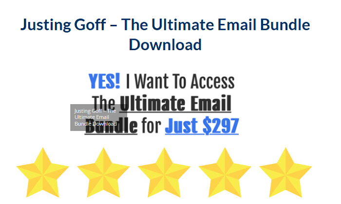 Justing Goff – The Ultimate Email Bundle Download 2024