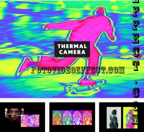 Thermal Camera Photo Effect - 201297402