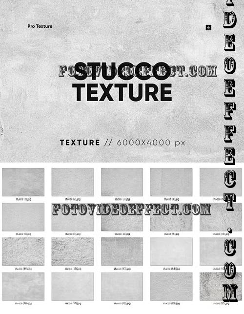 20 Stucco Texture HQ - 227748481