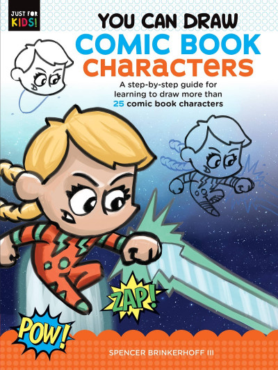 You Can Draw Comic Book Characters: A step-by-step guide for learning to draw more... C58a9c1b4727ae06bce1813a5330d52f