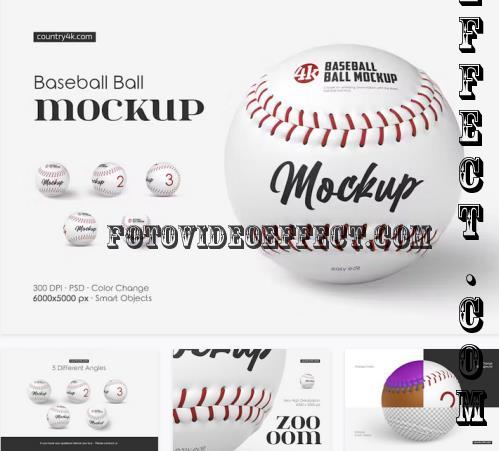 Baseball Ball Mockup Set - 234738989