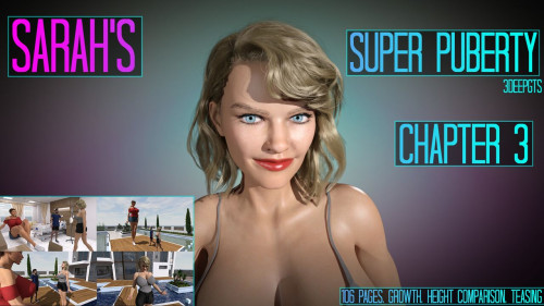 3DeepGTS - Sarah's Super Puberty 3 3D Porn Comic