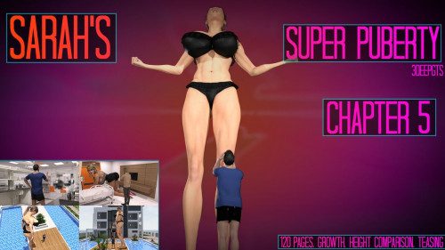 3DeepGTS - Sarah's Super Puberty 3D Porn Comic