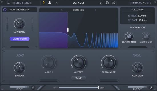 Minimal Audio Hybrid Filter 1.1.1