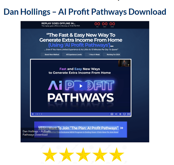 Dan Hollings – AI Profit Pathways Download 2024