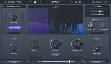 Minimal Audio Hybrid Filter v1.1.1