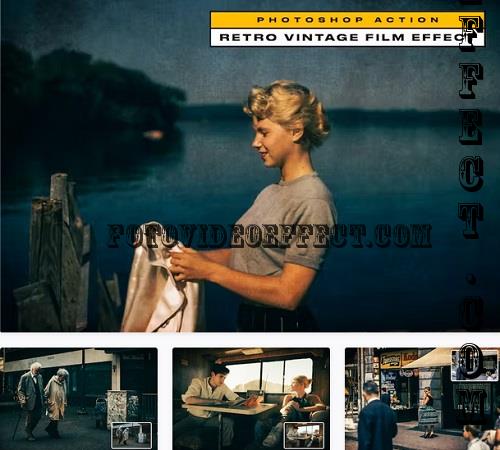 Retro Vintage Film Effect - N5EDHDM