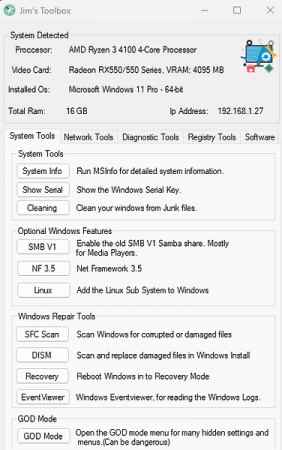 Jim's Toolbox 5.2