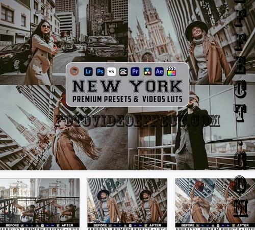 New York Mood Luts And Presets Mobile Desktop - UNW5N98