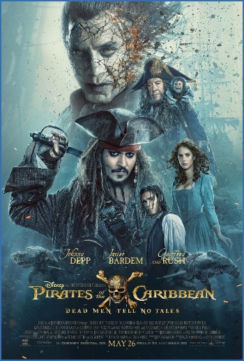 Pirates of the Caribbean Dead Men Tell No Tales 2017 1080p BluRay DTS -HD MA 5 1 x264-FuzerHD