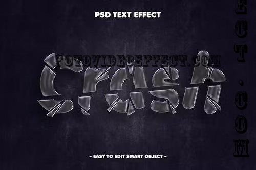 Crash Editable Psd Text Effect - DWA6FS2