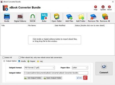 eBook Converter Bundle  3.24.10520.456
