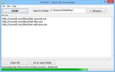 VovSoft Batch URL Downloader  5.6.0 025ecc78dd638757f62356191a0e8366