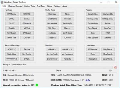 Windows Repair Toolbox  3.0.4.2 95c1885415002081b10fb407922d666f