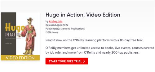 Hugo in Action, Video Edition by Atishay Jain