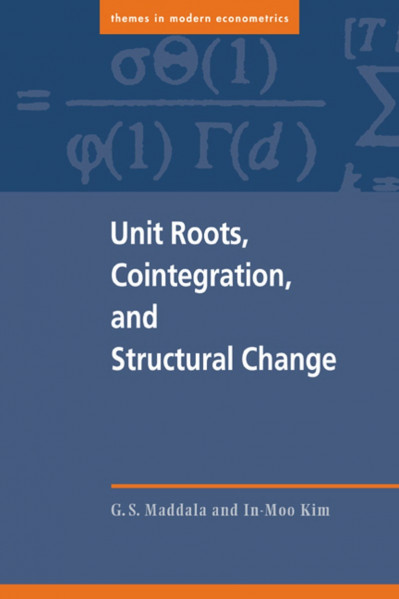 Unit Roots, Cointegration, and Structural Change / Edition 1 - G. S. Maddala Dde3de2888f243b09b67436e30466605