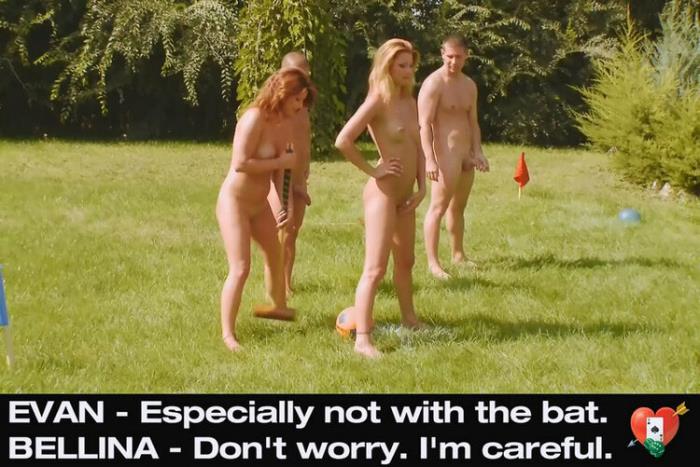 Matt Bird, Evan, Misty Mild, Carol, Cindy Hope, Bellina: Naked Croquet (HD 854p) - fuckinggamble - [2010 г.]