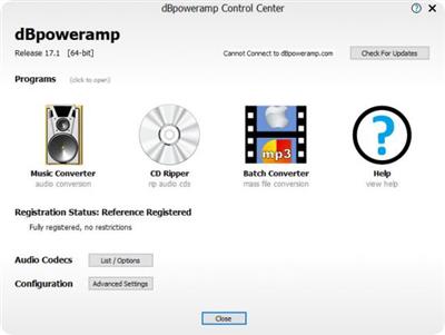 dBpoweramp Music Converter Reference  2024.05.30