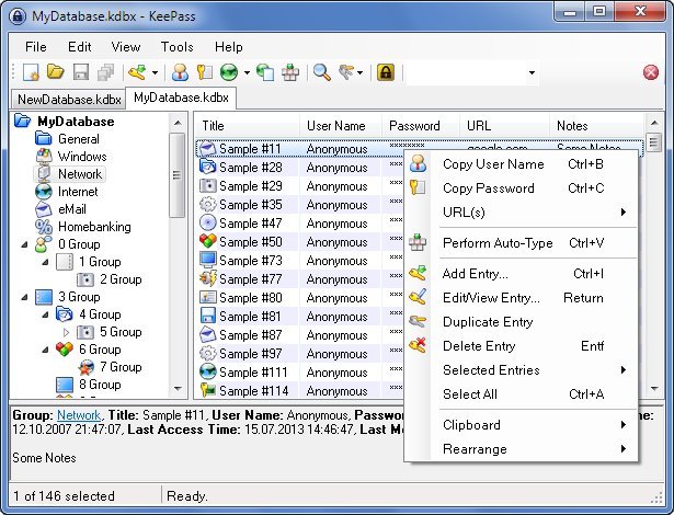 KeePass Password Safe 2.57