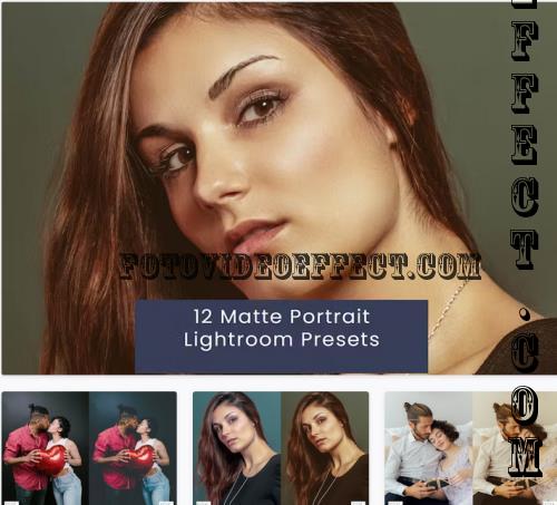 12 Matte Portrait Lightroom Presets - 22UNL8N