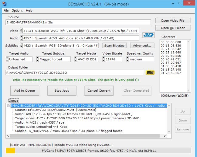 BDtoAVCHD 3.1.4