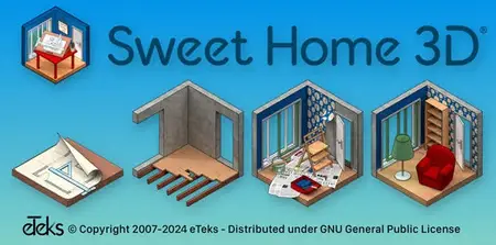 Sweet Home 3D 7.4 Portable (x64)