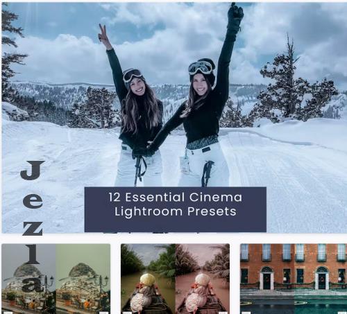 12 Essential Cinema Lightroom Presets - PUJJLQM