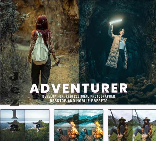 Adventurer - Desktop and Mobile Presets - HYULUMZ