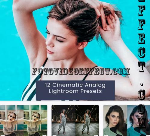 12 Cinematic Analog Lightroom Presets - HQWUL2P