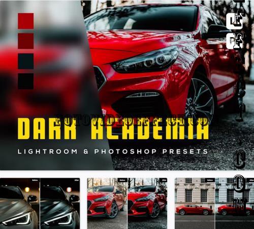 6 Dark Academia Lightroom and Photoshop Presets - C6PD6WZ
