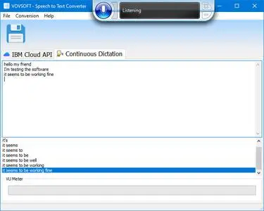 VovSoft Speech to Text Converter 5.0.0