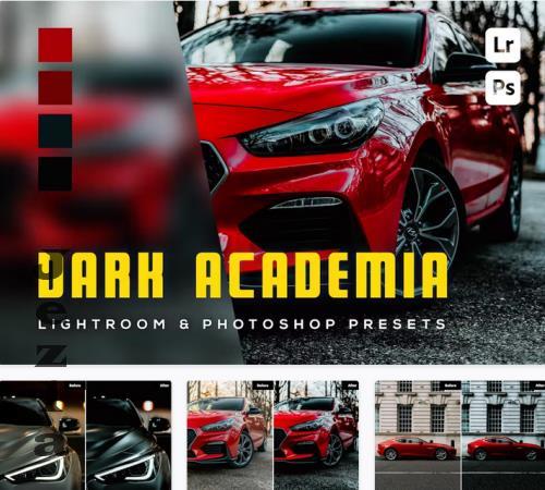 6 Dark Academia Lightroom and Photoshop Presets - C6PD6WZ