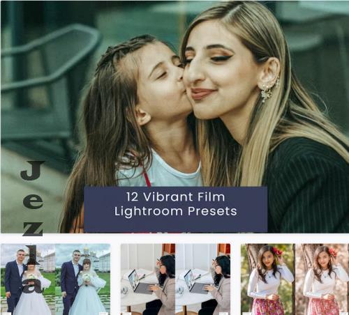 12 Vibrant Film Lightroom Presets - NEBK7F3