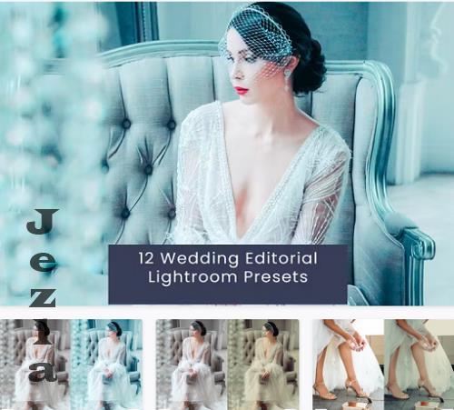 12 Wedding Editorial Lightroom Presets - ZJUJN65