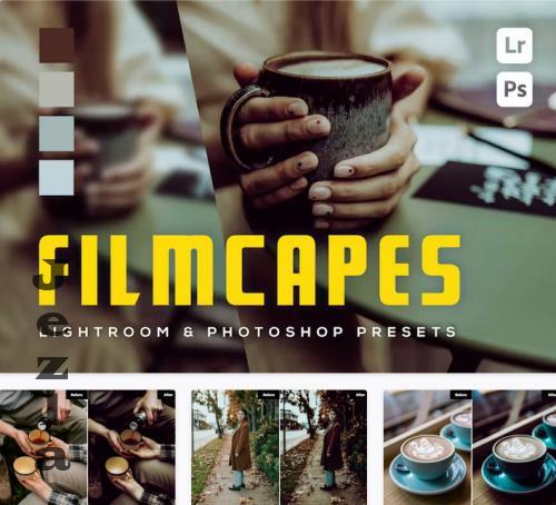 6 Filmcapes Lightroom and Photoshop Presets - WVPEN5C