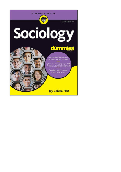 Sociology For Dummies:  - Jay Gabler PhD 504b98d971876af700ee6928684aaf56