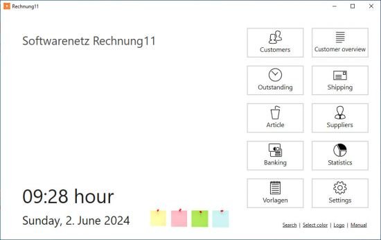 Softwarenetz Rechnung 11.01 Multilingual